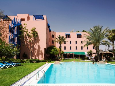 outdoor pool - hotel ibis marrakech centre gare - marrakech, morocco