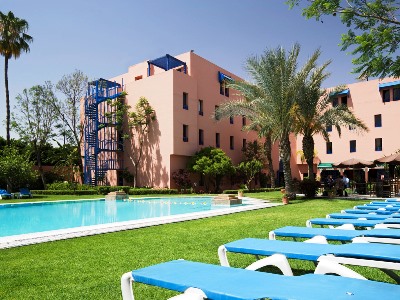 outdoor pool 1 - hotel ibis marrakech centre gare - marrakech, morocco