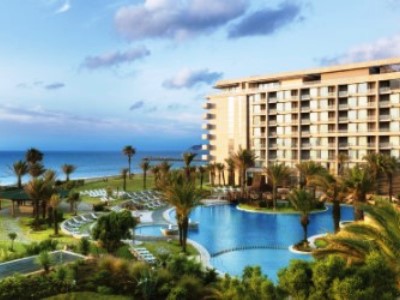 exterior view - hotel movenpick hotel and casino malabata - tangier, morocco