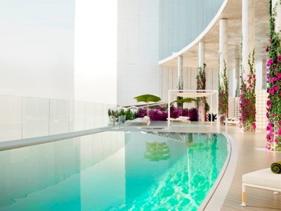 outdoor pool - hotel hilton city center hotel and residences - tangier, morocco
