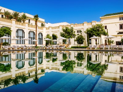 exterior view - hotel fairmont tazi palace tangier - tangier, morocco