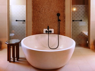 bathroom - hotel banyan tree tamouda bay - fnideq, morocco