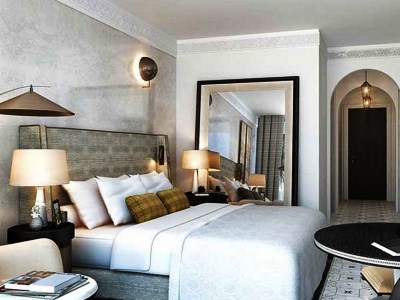 bedroom - hotel fairmont la marina rabat-sale - sale, morocco