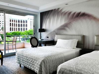 bedroom 4 - hotel le meridien beach plaza - monte carlo, monaco
