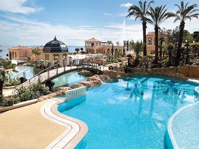 outdoor pool - hotel monte-carlo beach - monte carlo, monaco