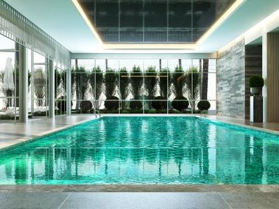 indoor pool - hotel hyatt regency kotor bay resort - kotor, montenegro