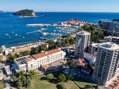 exterior view - hotel budva - budva, montenegro