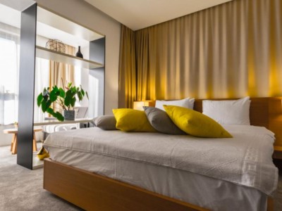 bedroom - hotel hotel harmonia by dukley - budva, montenegro