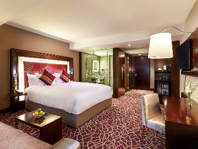 bedroom - hotel novotel yangon max - yangon, myanmar