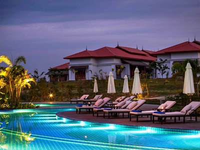 outdoor pool - hotel the lake garden - mgallery by sofitel - nay pyi taw, myanmar