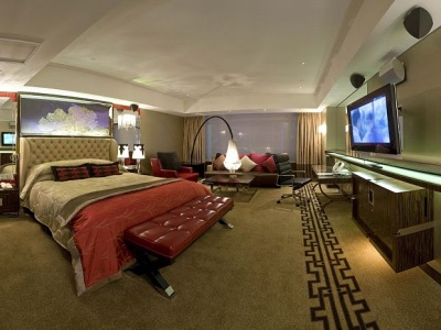 bedroom 2 - hotel grand lisboa - macau, macau