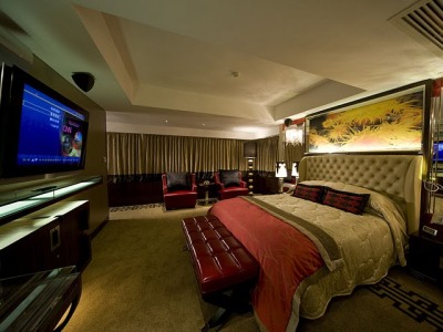 bedroom - hotel grand lisboa - macau, macau