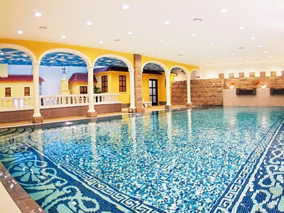 indoor pool - hotel casa real - macau, macau