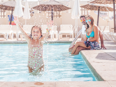 outdoor pool 3 - hotel doubletree by hilton malta - st pauls bay, malta