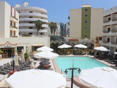 outdoor pool - hotel the san anton - st pauls bay, malta