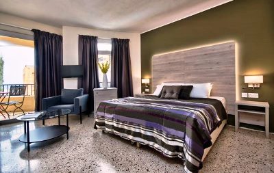 bedroom - hotel il palazzin - qawra, malta