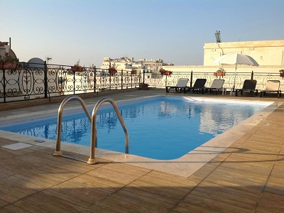 outdoor pool - hotel windsor - sliema, malta