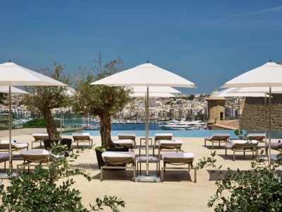 outdoor pool - hotel phoenicia - valletta, malta
