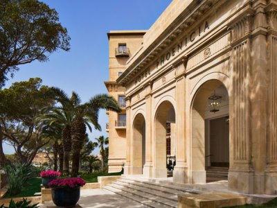 exterior view - hotel phoenicia - valletta, malta