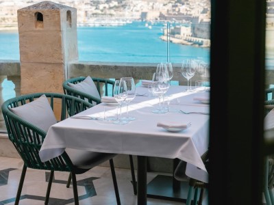 restaurant 1 - hotel iniala harbour house - valletta, malta