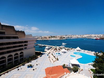 exterior view - hotel grand hotel excelsior - valletta, malta