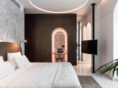 bedroom 4 - hotel rosselli - valletta, malta