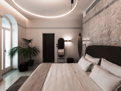 bedroom 3 - hotel rosselli - valletta, malta