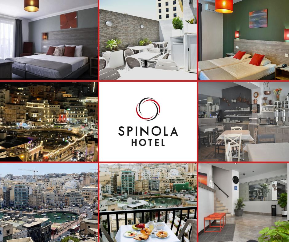 hotel logo - hotel spinola hotel - st julians, malta