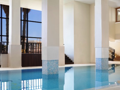 indoor pool - hotel westin dragonara resort - st julians, malta