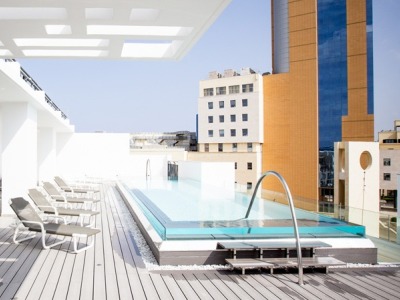 outdoor pool - hotel valentina - st julians, malta