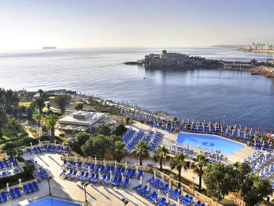 outdoor pool 3 - hotel corinthia st georges bay - st julians, malta