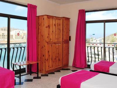 bedroom 2 - hotel beach garden - st julians, malta