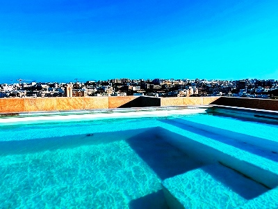 outdoor pool - hotel allegro - st julians, malta