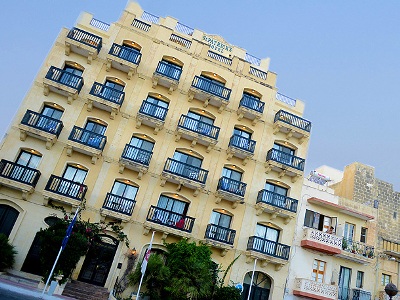 exterior view - hotel st. patrick's - gozo, malta