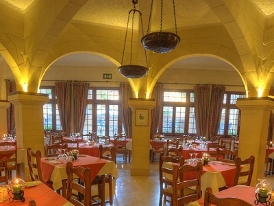 restaurant - hotel cornucopia - gozo, malta