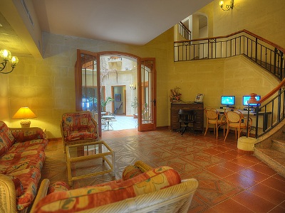 lobby 1 - hotel st. patrick's (valley view) - gozo, malta
