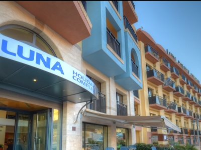 exterior view - hotel luna holiday complex - mellieha, malta