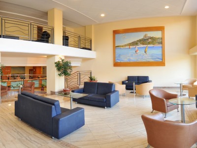lobby - hotel luna holiday complex - mellieha, malta