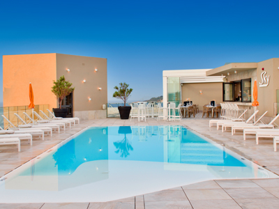 outdoor pool - hotel luna holiday complex - mellieha, malta