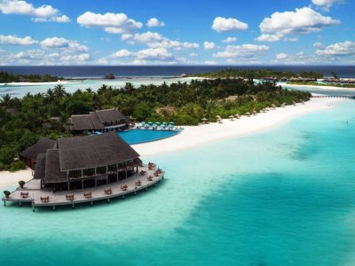 exterior view - hotel anantara dhigu maldives resort - maldives, maldives