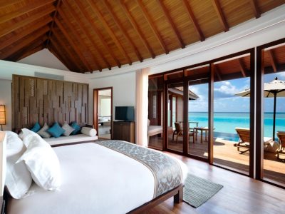 bedroom 2 - hotel anantara dhigu maldives resort - maldives, maldives