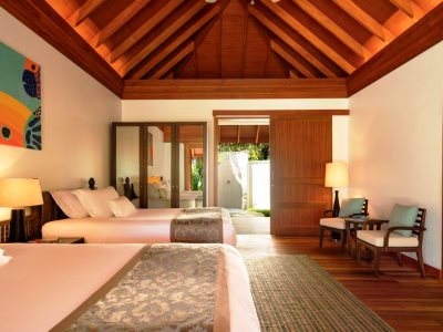 bedroom 3 - hotel anantara dhigu maldives resort - maldives, maldives