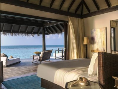bedroom 2 - hotel anantara kihavah maldives villas - maldives, maldives