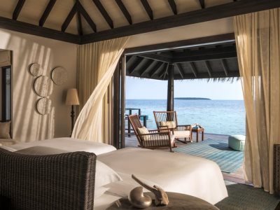 bedroom 3 - hotel anantara kihavah maldives villas - maldives, maldives
