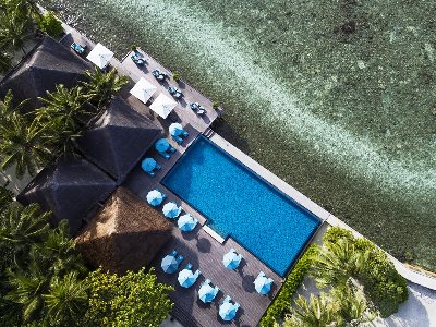 outdoor pool - hotel anantara veli maldives resort - maldives, maldives