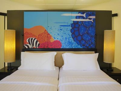 bedroom - hotel angsana velavaru - maldives, maldives