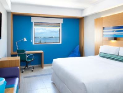 bedroom 1 - hotel aloft - cancun, mexico