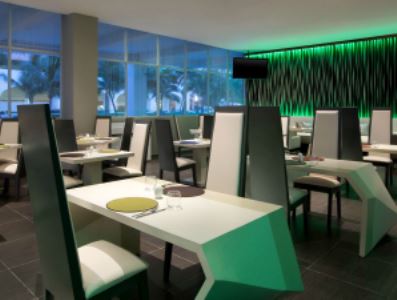 restaurant 1 - hotel aloft - cancun, mexico
