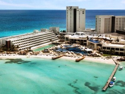exterior view - hotel hyatt ziva cancun - cancun, mexico