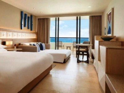 bedroom - hotel hyatt ziva cancun - cancun, mexico